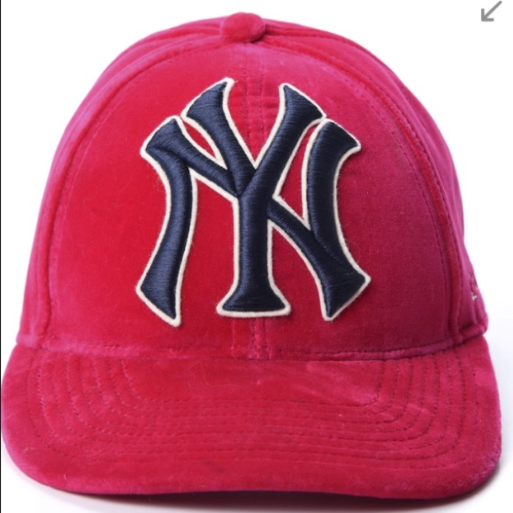 NWOT Velvet NY Yankees Baseball Hat‎ Pink - Picture 5 of 8